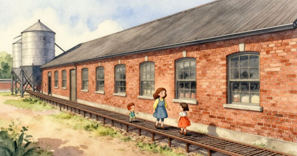 Lena的雙手特寫牢牢握住生鏽鋼槓，展現細膩金屬質感與歷史沉澱，專注而堅定。