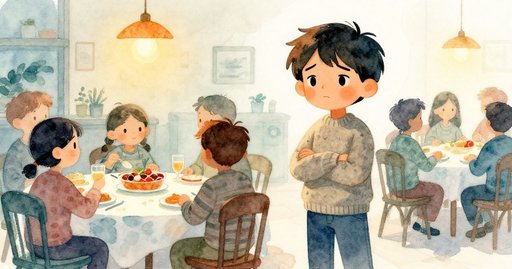 Kai Before the Potluck