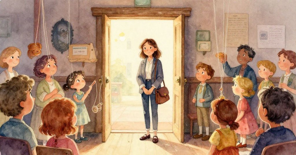 精美設計樣本在桌上閃爍著光芒，細節清晰展現蕾諾拉專業與熱情，紙張邊緣精緻動人。