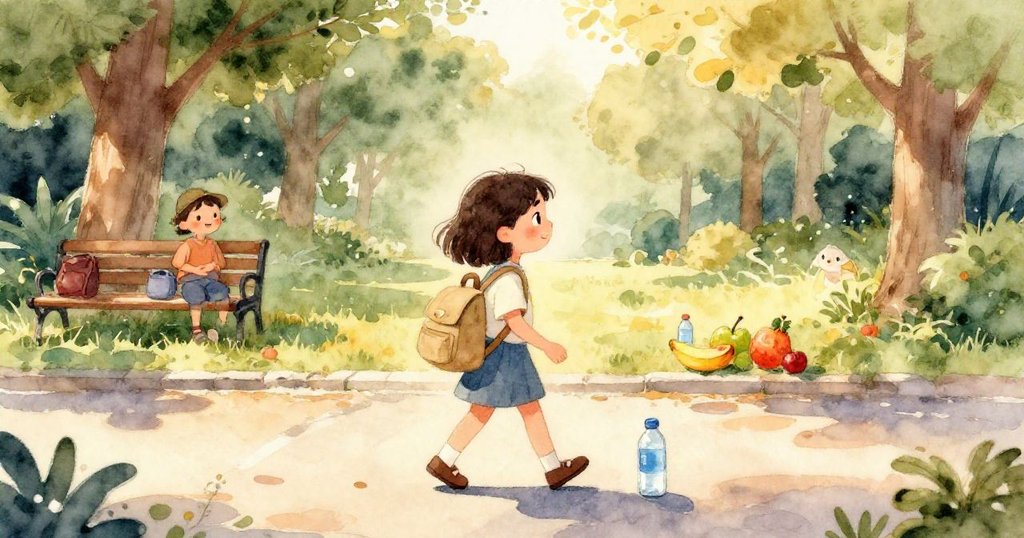 從高處俯瞰,橙子紛紛翻滾散落於光滑地面上,連帶鮮紅莓果躍動,形成一幅動人樂章。