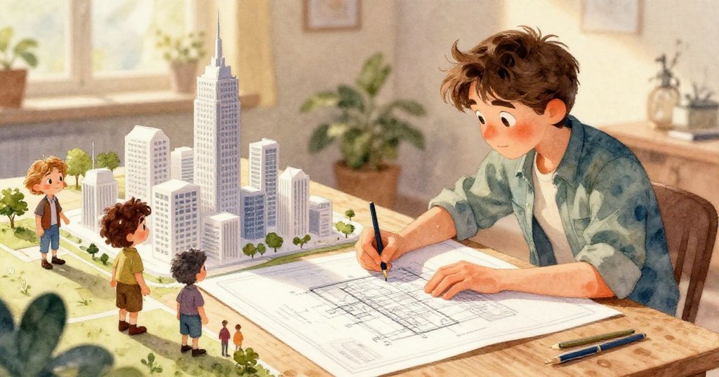 Luca透過視角看到紅燈閃爍的打印機與堵塞融化塑料，他急速在雜亂抽屜中搜尋工具，場景充滿緊張氣氛。