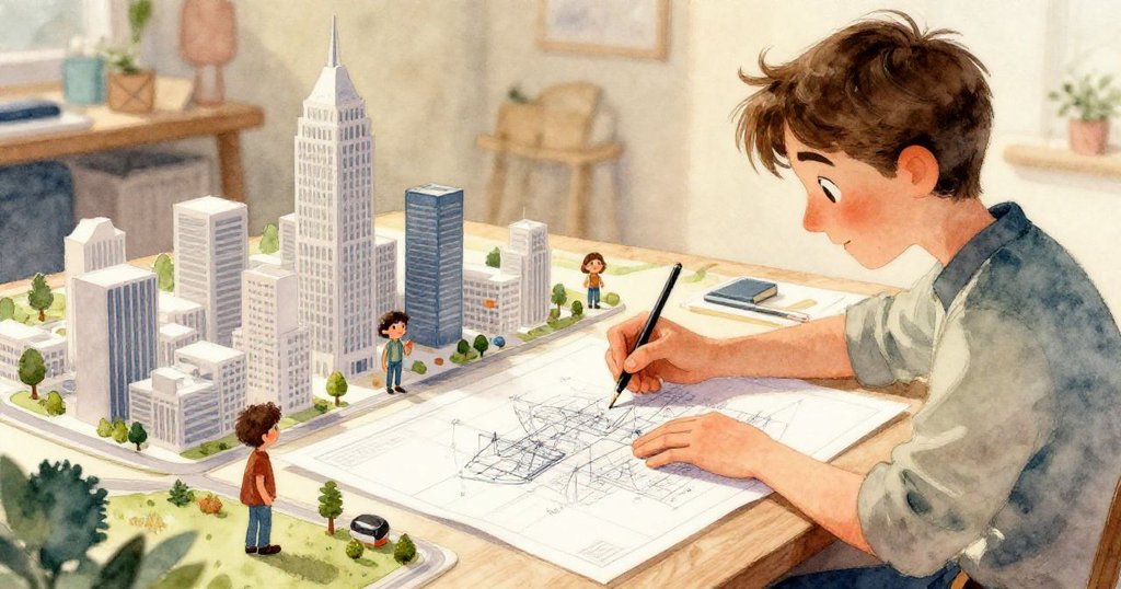 打印機噴嘴特寫中，Luca運用吉他弦清除融化塑料，細節如水下流動般呈現晶瑩質感與新希望。