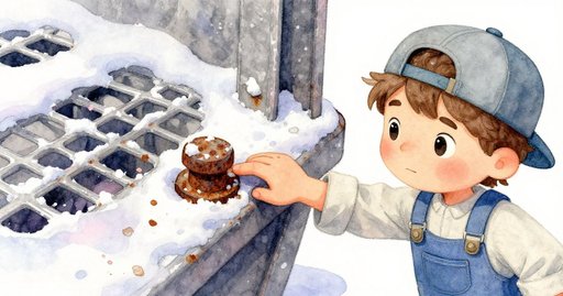 Beneath the Freight Lift