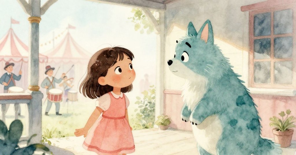 艾拉滿臉喜悅揮手迎接嘉賓，隨著鼓聲響起，歡慶場景展現故事轉向高潮的溫暖和互動。