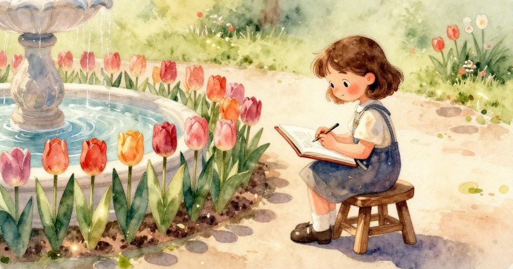 Lena開啟素描本，手指細緻觸碰書頁，展現物體細節與期待創作的心情