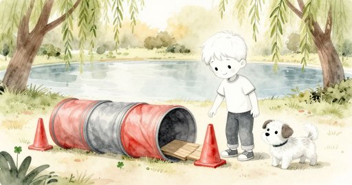 Clover Near the Pond