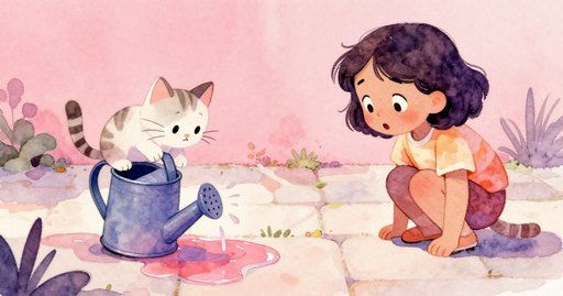 Leah on the Wobbly Ladder