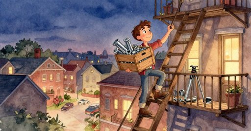 A Prism Beside the Chimney