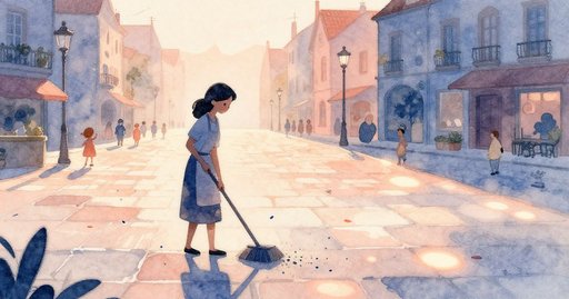 Morning Papers in the Square