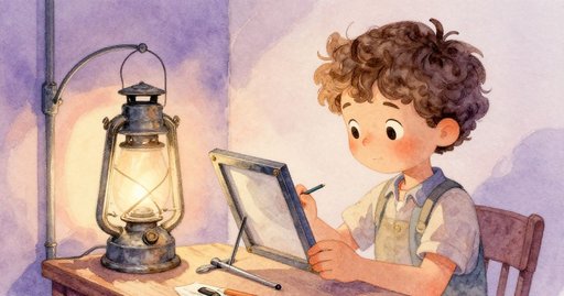 Lantern Under the Skylight