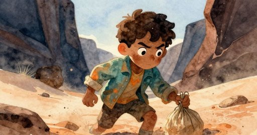 Steps in the Narrow Canyon