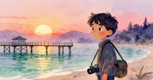 Morning Currents at the Old Pier