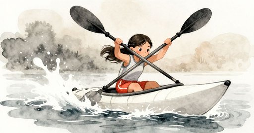 Morning Paddle to the Sandbar