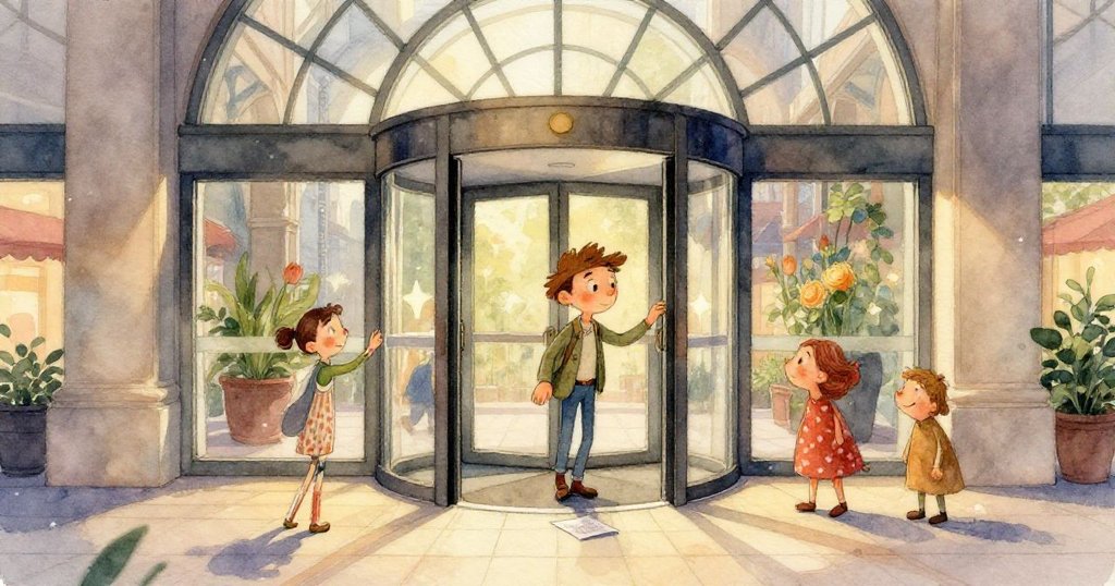 米洛伸手撿起帶塵鉛筆，細緻觸摸筆記本紙面，聚焦質感互動，光影柔和照亮藝術細節。