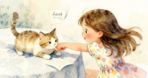 Leah Before the Garden Gate