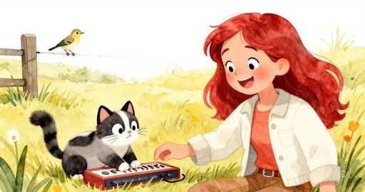 Recording at the Meadow Edge