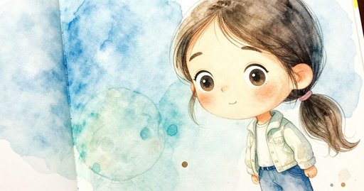 Mara Beside the Flowerbed