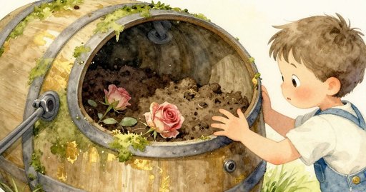 Barrel Beside the Shed