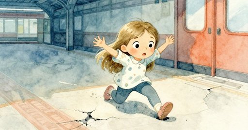 Moon Above the Old Station