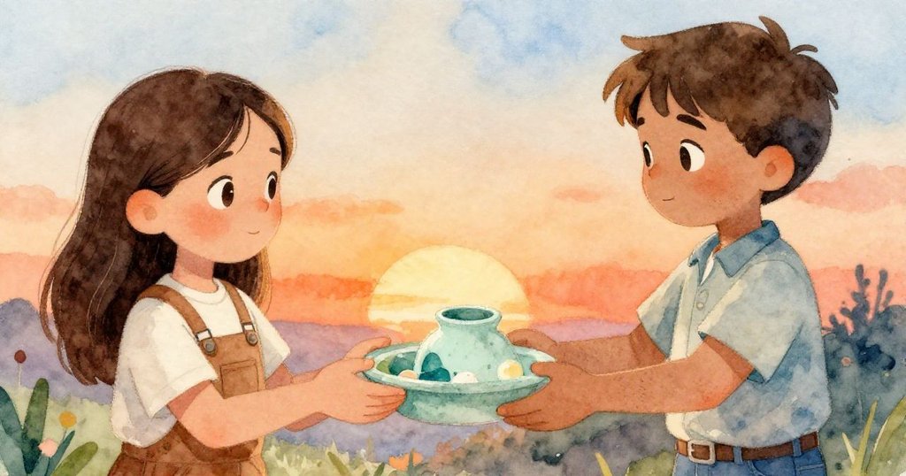 卡拉拉與米凱爾面帶疑惑與微笑，眉宇交流解決困難，彼此扶持專心協作場景。