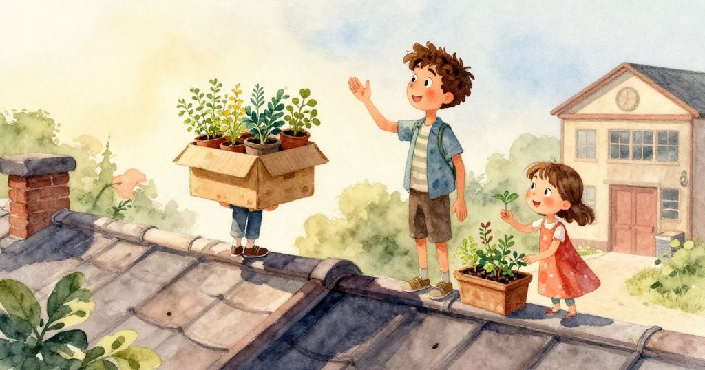 彎曲坡道上呈現出水面般透明質感，散落泥土與植物細胞在微光下熠熠生輝，充滿奇幻感。