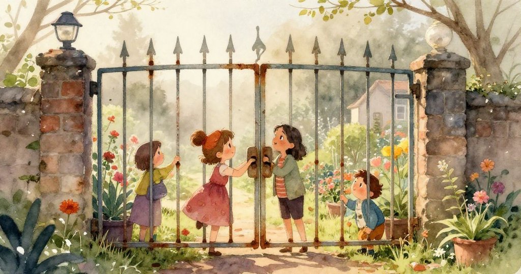 卡拉認真清潔鐵柱上的銘文，發現隱藏的領導精神，細膩展現過去與未來的連結