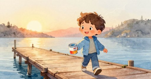 Milo Before Dawn in the Cove