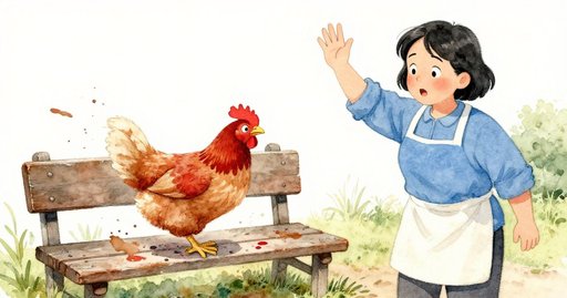 Evening Oil on the Bench