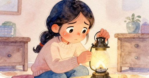 The Lamp's Secret Stone