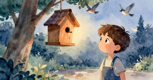 When the Squirrel Secured the Birdhouse