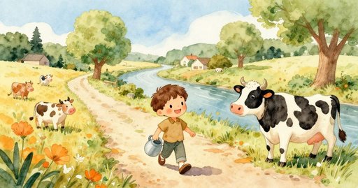 Milk Splash and a Goat