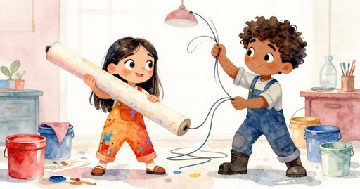 The Canvas That Burst with Color