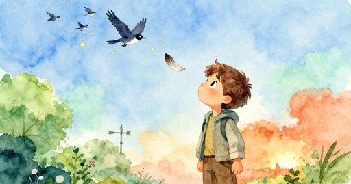 When the Birds Shaped an Arrow