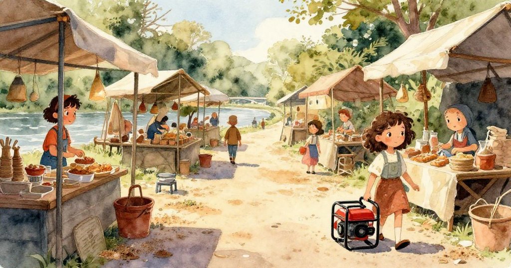 Lara專心致志地旋轉發動機油蓋，手部細節和堅定表情清晰可見，工作環境溫暖而專注。