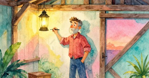 Marks Under Lantern Light