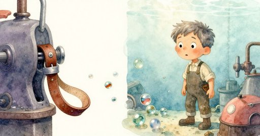 When Marbles Spilled from the Old Press