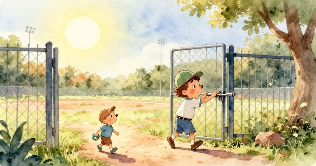 籠場內彩球與紙屑彷彿沉浸水中漂浮,閃光與夢幻氛圍融化夏日歡樂場景。