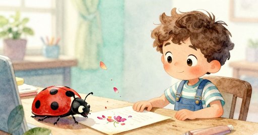 Flower Under the Card