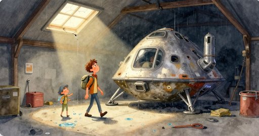 Sprouts Inside the Silent Spacecraft