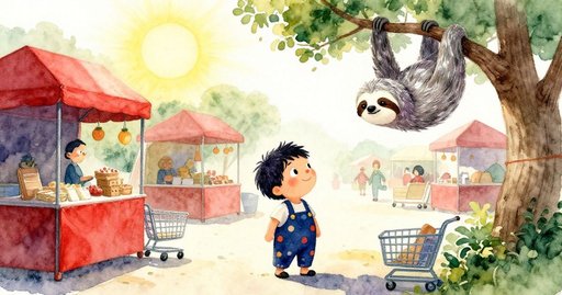 The Wobbly Apple Ladder