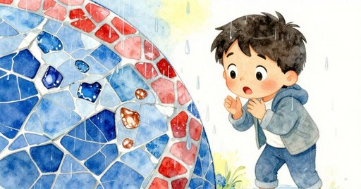 When Rain Uncovered the Mosaic