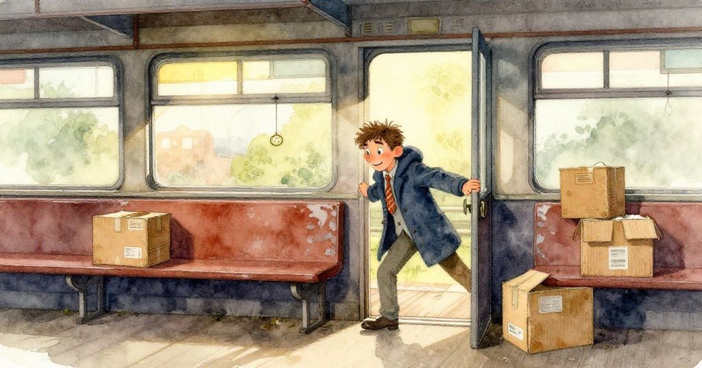 突如其來的微風從裂窗灑入，搖晃爐線，茶水在桌上緩緩流出，氣氛略顯緊張。