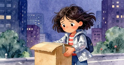 Ribbon and the Falling Fish