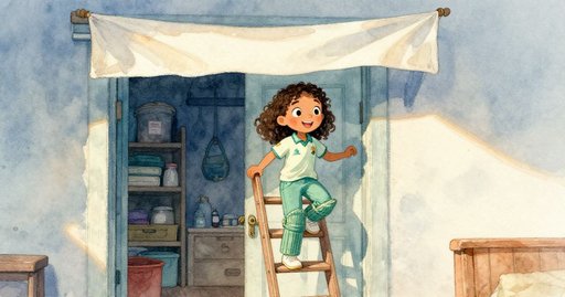 The Crate Above the Ladder