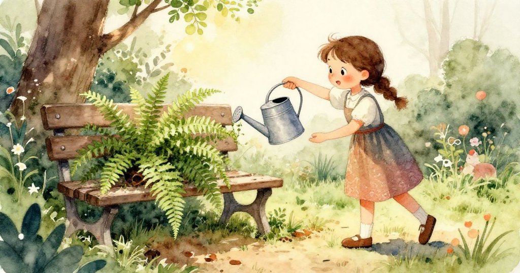 小型犬從後門衝出追逐滾動番茄,牽繩拉扯木樁刻出溝痕,情景充滿活力與動感。