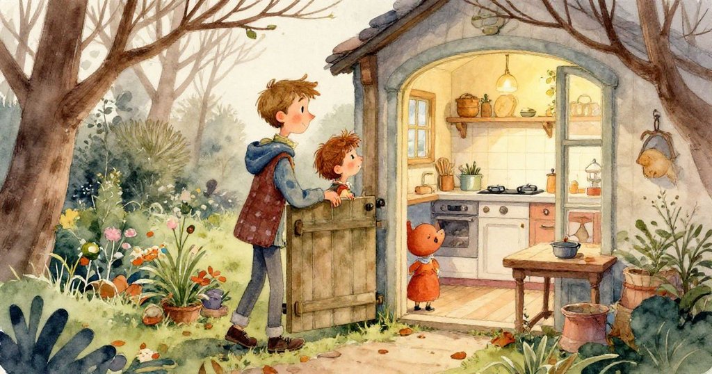 透視收音機內部，灰塵與電線如藤蔓般散開，展現隱秘歲月痕跡，充滿神秘與期待。