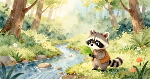 Feather on the Leaf Raft