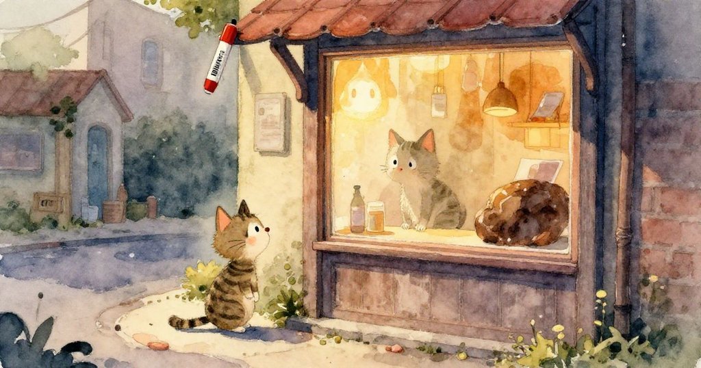 Milo的爪子輕觸書架上厚實書本，特寫呈現書頁細節與毛茸茸的爪子，營造溫暖細膩氛圍。