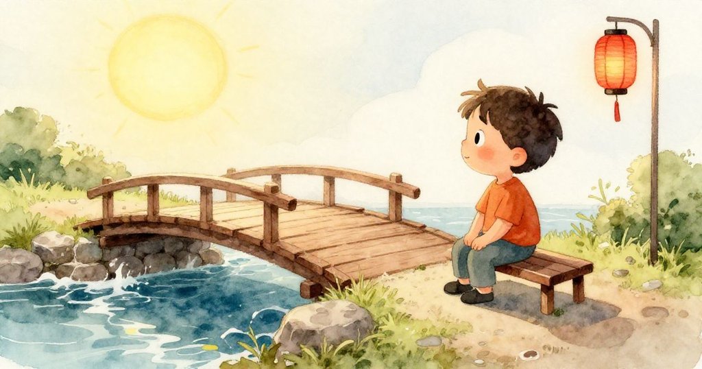 活潑鯉魚躍出水面追逐隨風飄落白花瓣，水花四濺展現動感活躍情景，充滿自然趣味。