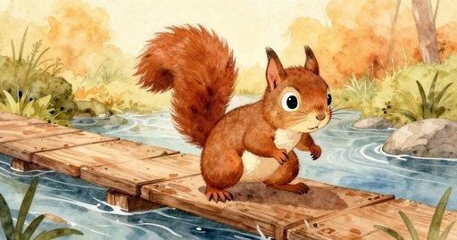 Leaf Across the Water